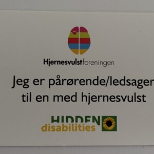 Pårørendekort